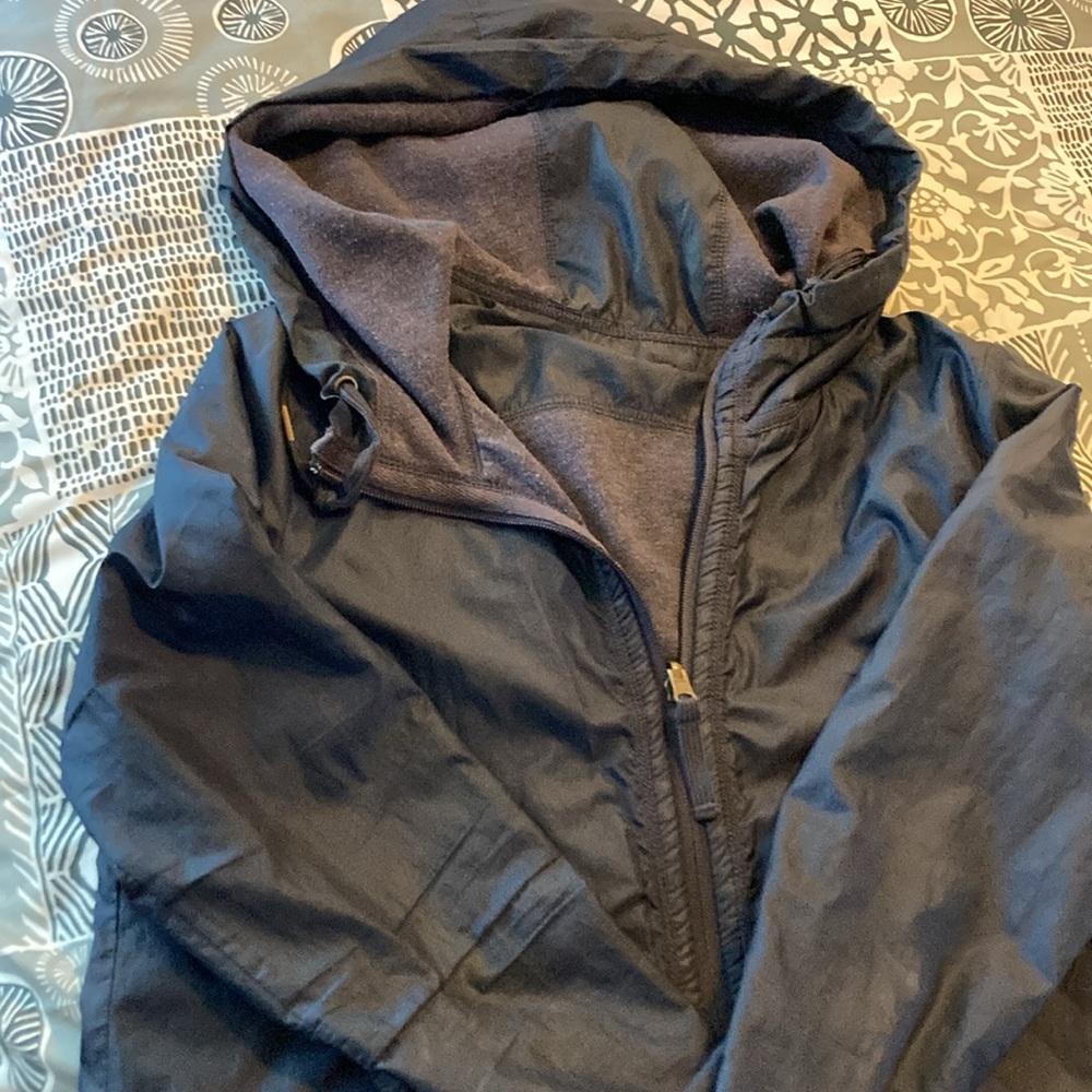 Reversible Navy Eddie Bauer Lightweight Jacket / Windbreaker.